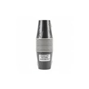 Coffee Cups 80z 250ml Black(500-Piece)