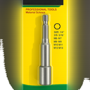 Driver Bit 6MM Magnetic Carded