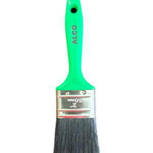 Paint Brush Green Plastic Handle DIY 2-Inch - 50MM