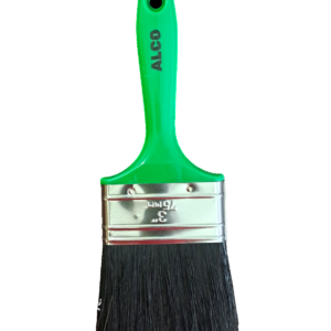 Paint Brush Green Plastic Handle DIY 3-Inch - 75MM