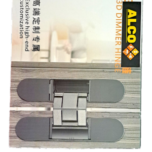Heavy Duty Concealed Hinge Black Large 177MM X 28MM