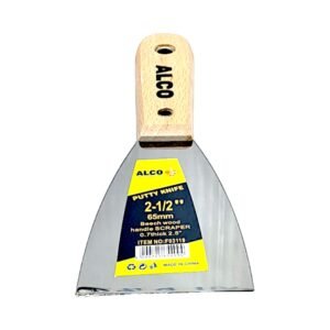 Scraper Wooden Beech Handle (Putty Knife) 2.5-Inch - 65MM
