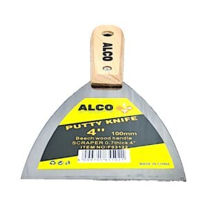Scraper Wooden Beech Handle (Putty Knife) 4-Inch - 100MM