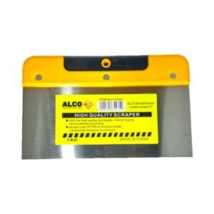 Wide Scraper (Putty Knife) Rubber Handle 8-Inch