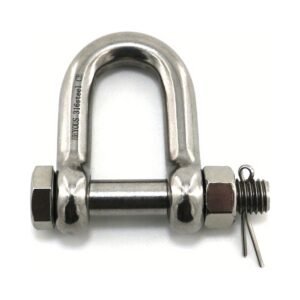 D Shackle Stainless Steel SBE M12