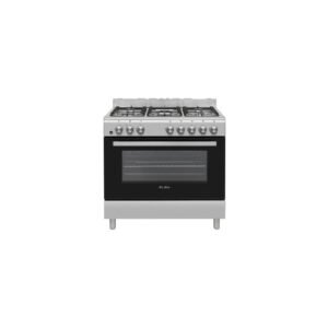 Elba 90cm Stainless Steel 4 Burner Gas Stove - 04/96CL727NR
