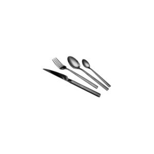Salton Black 16-Piece Cutlery Set