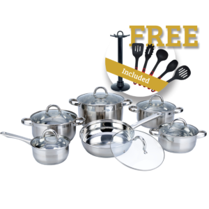 Snappy Chef 12pc Supreme Cookware Set