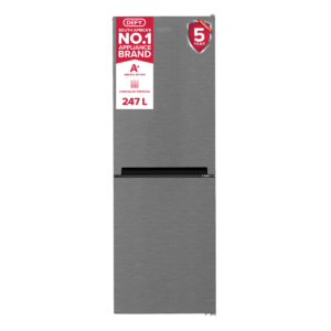 Defy 247lt Bottom Mounted Fridge/Freezer Metallic DAC447