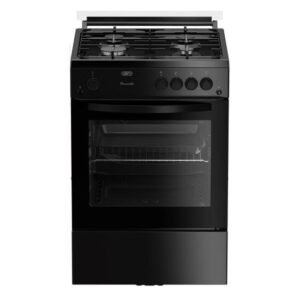 Defy 60cm Full Gas Freestanding Stove Black DGS670