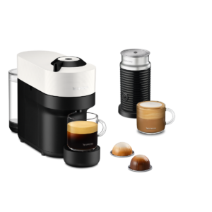 Nespresso Vertuo Pop Coffee Machine With Aeroccino Milk Frother Bundle