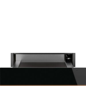 Smeg 15x60cm Warmer Drawer (Black Glass & Copper) CPRT615NR