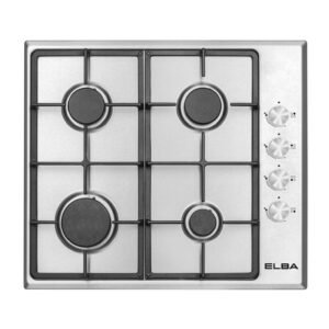 Elba 60cm Gas Burner Hob Stainless Steel