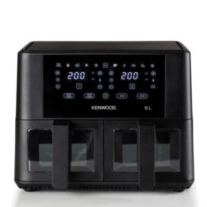 Kenwood 4.5l + 4.5l = 9l Double Air Fryer With Windows