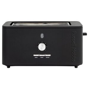 Russell Hobbs Black 4 Slice Nexus Toaster