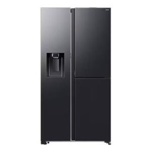 Samsung 609L Black Side By Side Food Showcase Bespoke AI RS80F64G2FFA