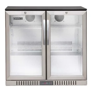 Swiss Two Door Under Counter Bar Fridge