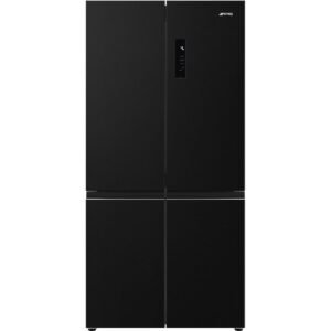 Smeg 522L Combination Fridge-Freezer, Dark Inox, Convertible Zone, MultiFlow, No Frost FQI60KDZA