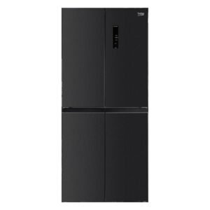 Beko 79cm 442L Multi-Door Fridge, Dark Inox, HarvestFresh GNO522B