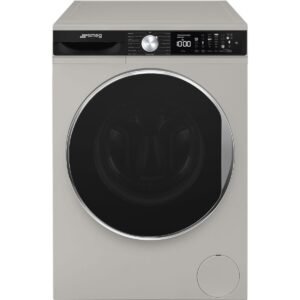 Smeg Washing Machine & Tumble Dryer Set, Silver, 8kg Wash, 7kg Dry (Condenser Dryer) (price EACH) WM3T84SSA-D3T7SSA
