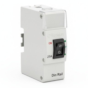 C-Breaker Din Rail White 25A