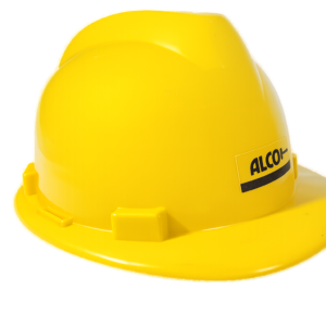 Alco Helmet Workers Yellow Heavy Duty
