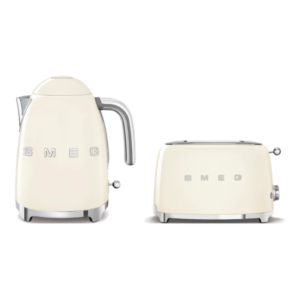 Smeg Kettle & Toaster Combo Cream