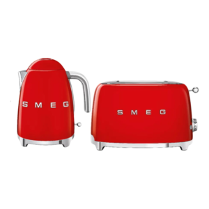 Smeg Kettle & Toaster Combo Red