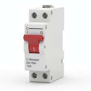 C-Breaker Din Rail White 10A